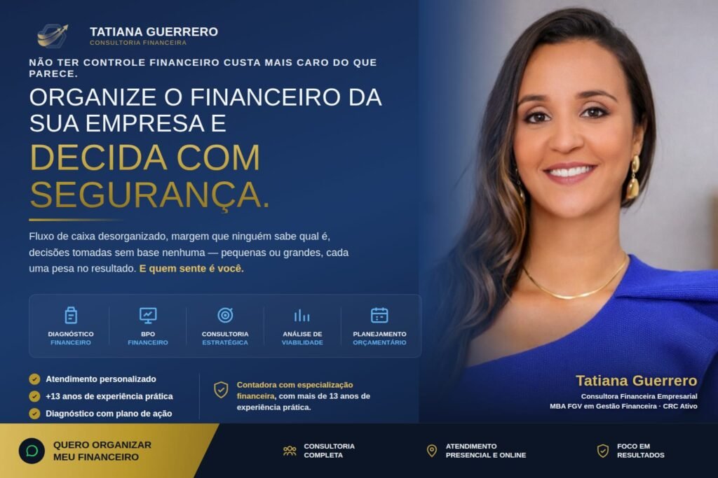 Consultoria Financeira Empresarial Zona Oeste SP